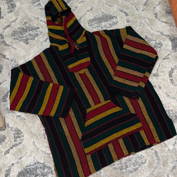 Boho Heavy Weight Hooded Sweater Jacket - Picture 3 of 6